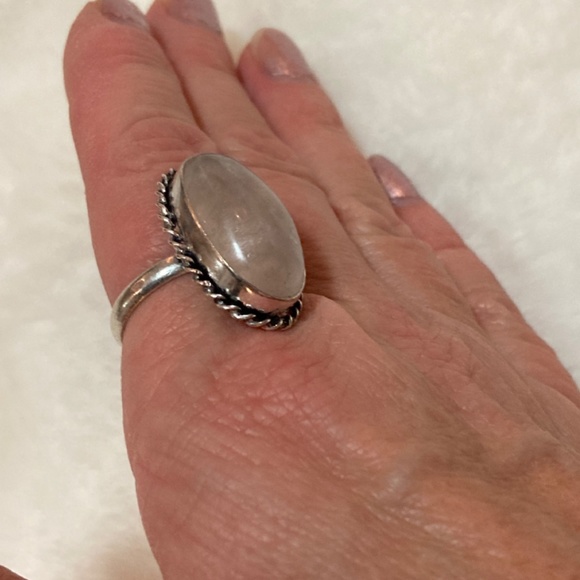 Rose Quartz ring - Picture 4 of 11